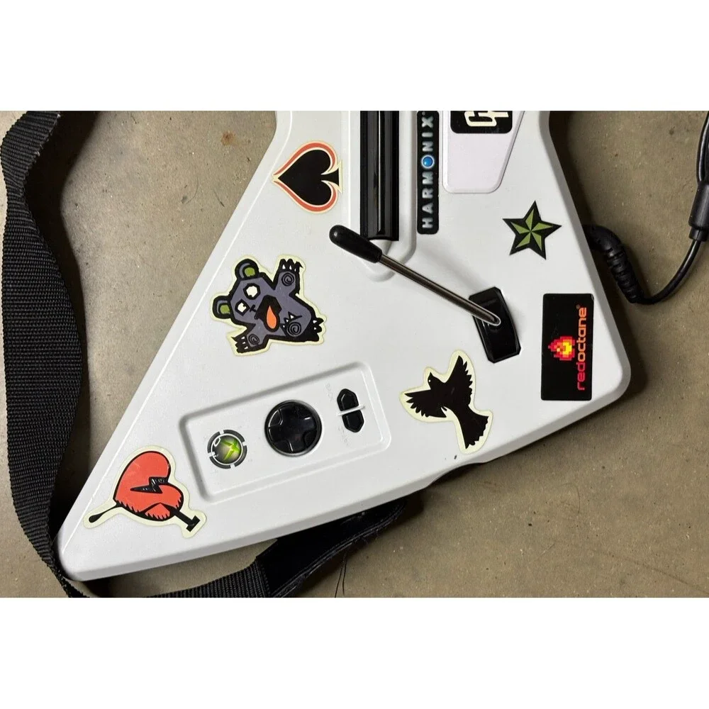 Guitar Hero Xplorer Red Octane WIRED 95065 Xbox 360 No USB Breakaway Cable